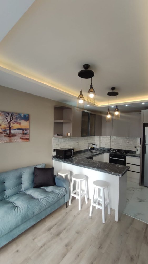 Wohnung 1+1 in Mersin, Turkey, Nr. 34112