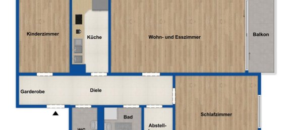 3غرفة شقة في Furstenfeldbruck, Germany رقم 9892 10