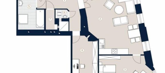 3 rooms Apartment in Wieden, Austria No. 224113 9