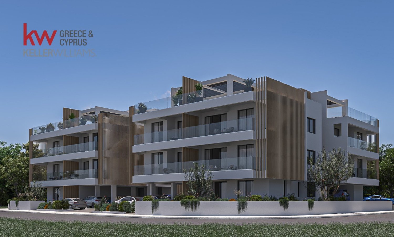 2 chambres appartement à vendre à Livadia, Nicosia, Cyprus № 175389