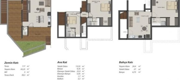 فيلا 2+1 في Bodrum, Turkey رقم 27425 26