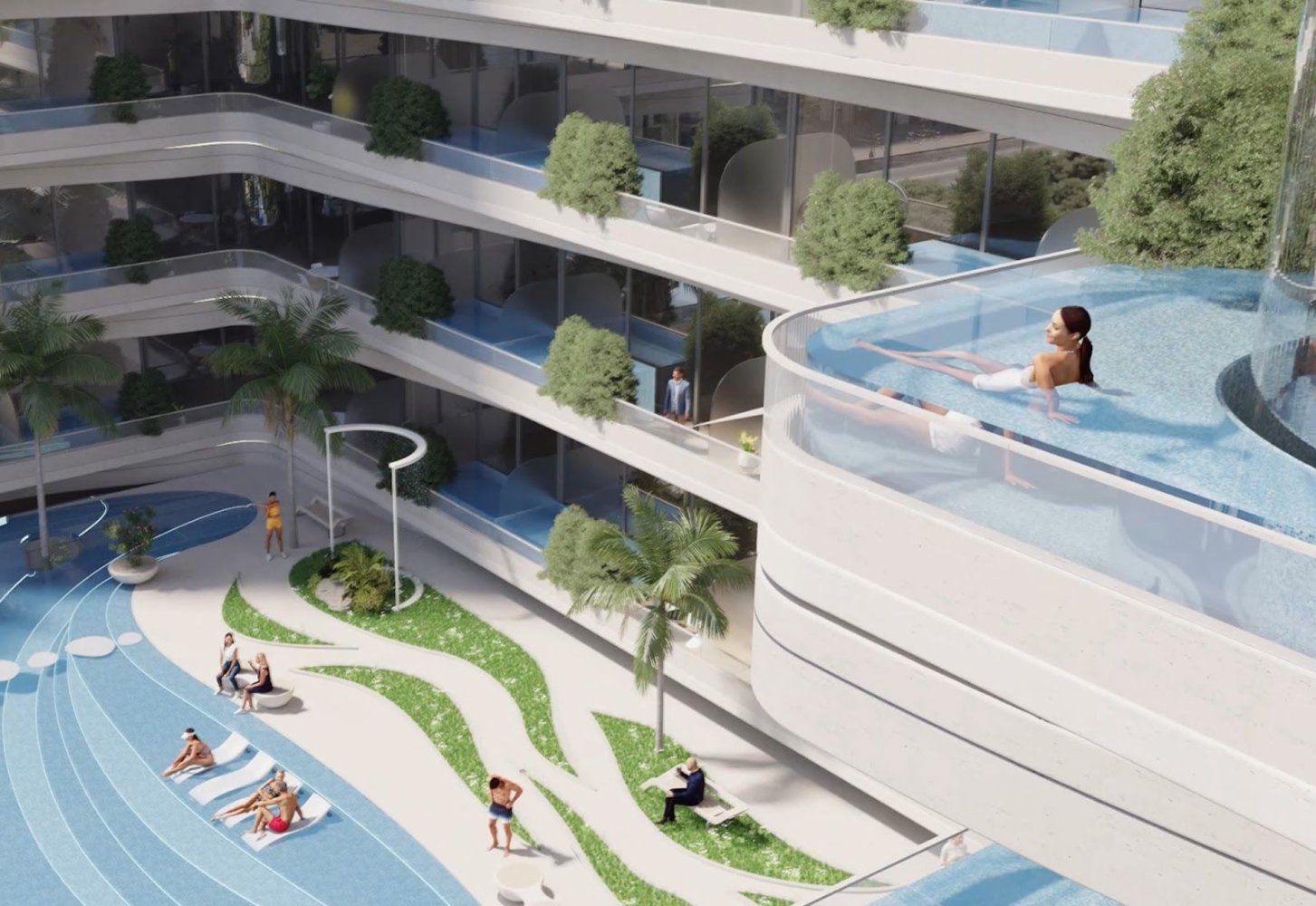 Квартира с 1 спальней в IVY GARDENS RESIDENCE, Dubai Land, ОАЭ № 61070