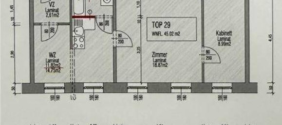 Квартира с 2 комнатами в Оттакринг, Австрия № 150851 13