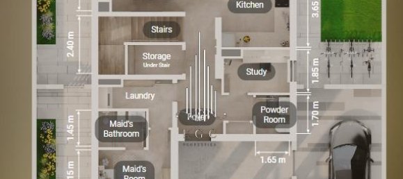 Вилла с 4 спальнями в Остров Яс, ОАЭ № 45712 14