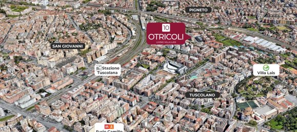 3 rooms Apartment in Rome, Italy No. 10066 13