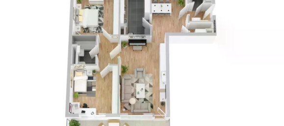 3-Zimmer Wohnung in Recklinghausen, Germany, Nr. 249225 2