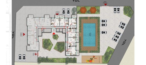 Apartamento de 2 divisões em Mahmutlar, Turkey N.º 10120 17