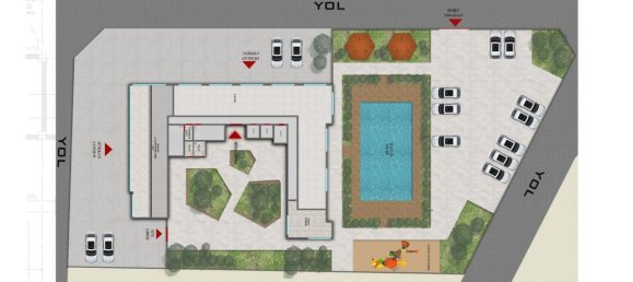 Apartamento de 2 divisões em Mahmutlar, Turkey N.º 10120 19