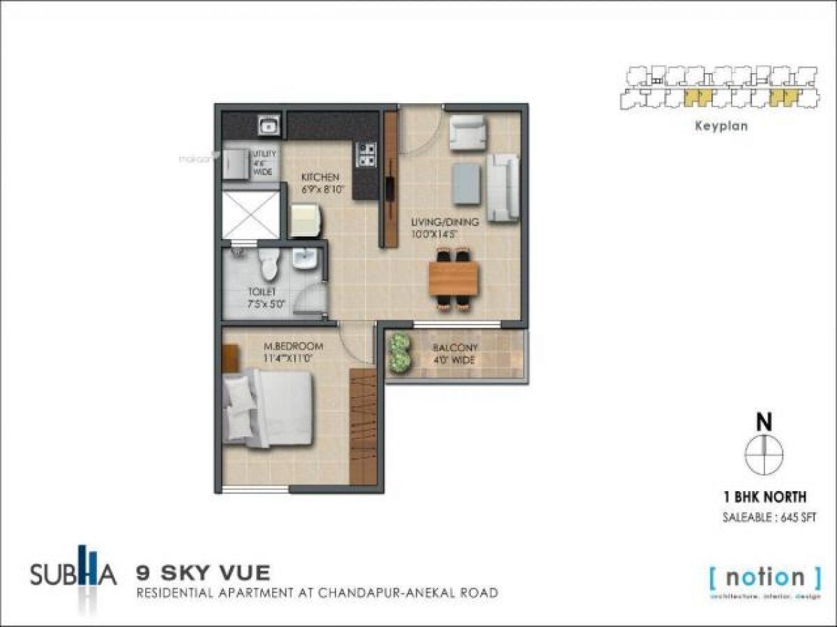 Studio in Bangalore, India No. 21187