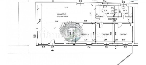 Villa de 3 dormitorios en Villanova Canavese, Italy No. 219434 10