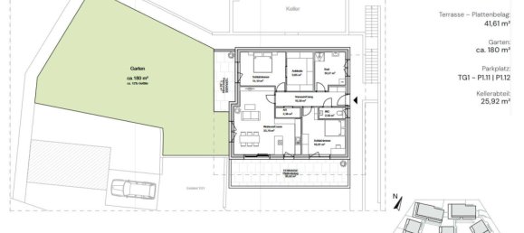 3 rooms Apartment in Mariatrost, Austria No. 213748 5