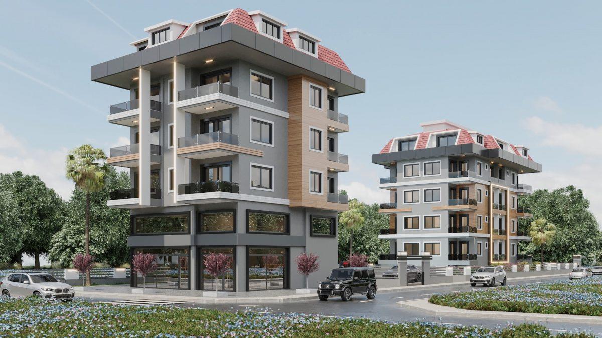 Квартира с 2 комнатами в Кестель, Турция № 9993