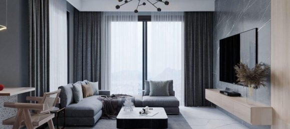 Квартира с 2 комнатами в Кестель, Турция № 9993 12