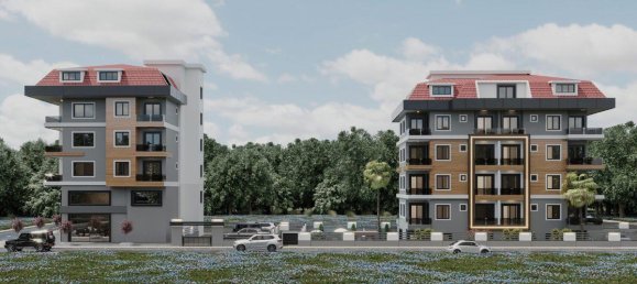 Квартира с 2 комнатами в Кестель, Турция № 9993 4