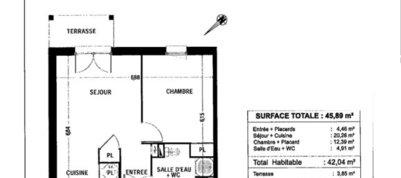 1 bedroom Apartment in Douai, France No. 45621 18