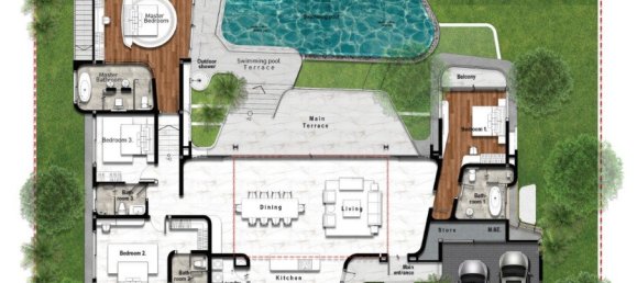 4 bedrooms Villa in Botanica The Valley, Phuket, Thailand No. 31558 11