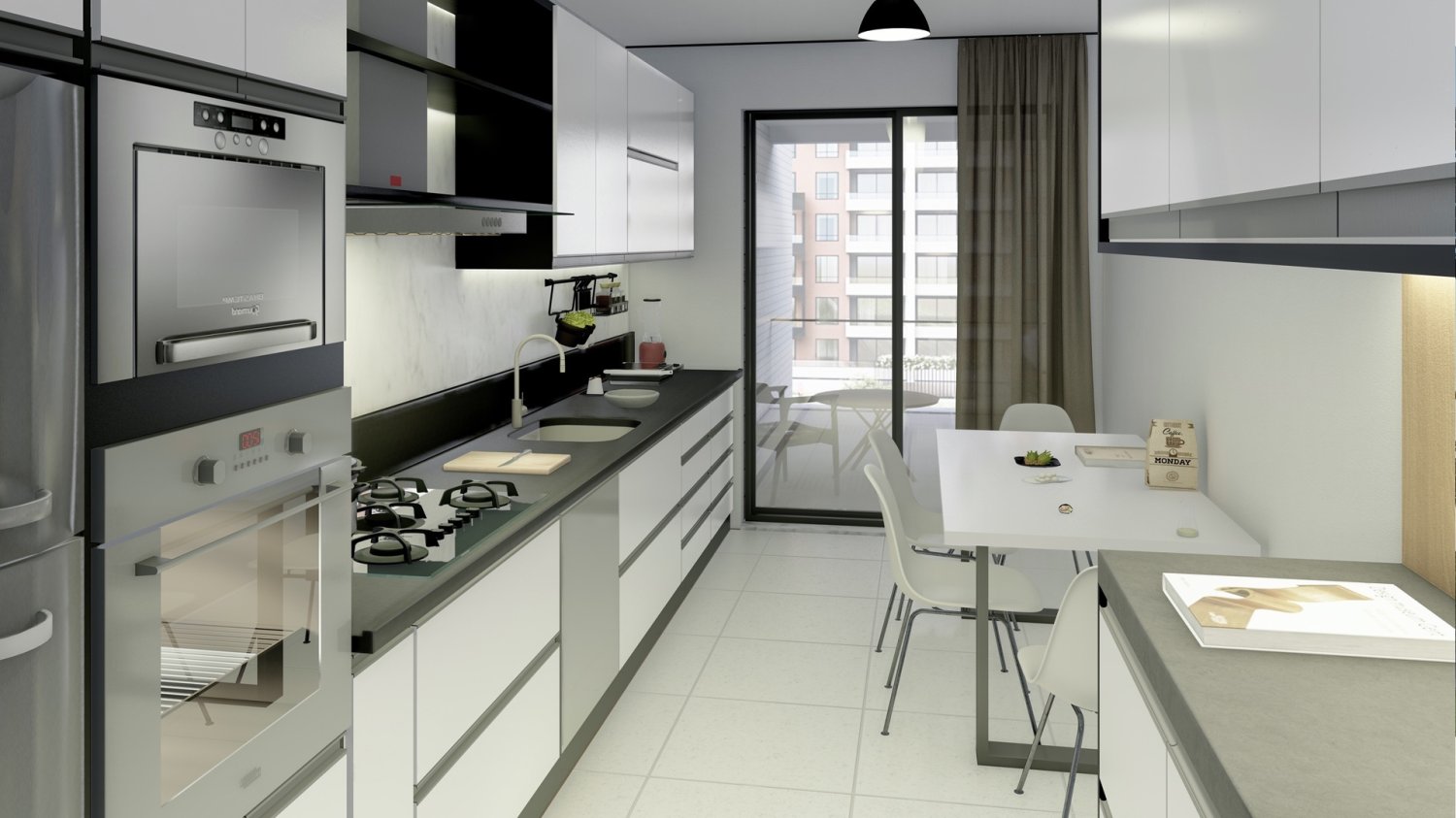 Apartamento de 3.5+1 en Alpis Nilufer House 1, Bursa, Turkey No. 36526