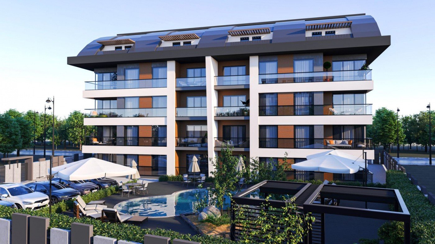 Квартира 1+1 в Конаклы, Турция № 31287