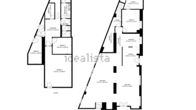 Propiedad comercial de 11 dormitorios en Madrid, Spain No. 109213