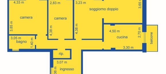 4-Zimmer Wohnung in Genoa, Italy, Nr. 82941 37