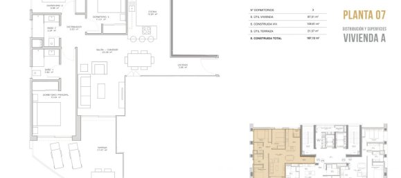 3 Schlafzimmer Wohnung in Benidorm, Spain, Nr. 6882 21