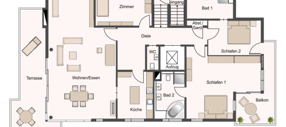 4-Zimmer Penthouse in Stuttgart, Germany, Nr. 220643 17