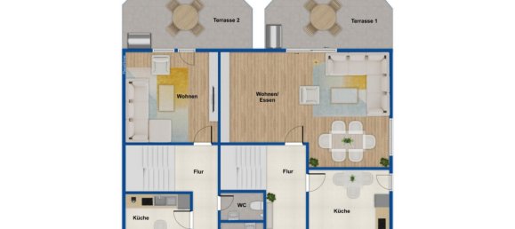 Moradia em banda de 6 divisões em Lippe, Germany N.º 124884 12