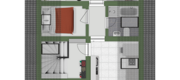 2 غرف نوم تاون هاوس في Ingolstadt, Germany رقم 339170 39