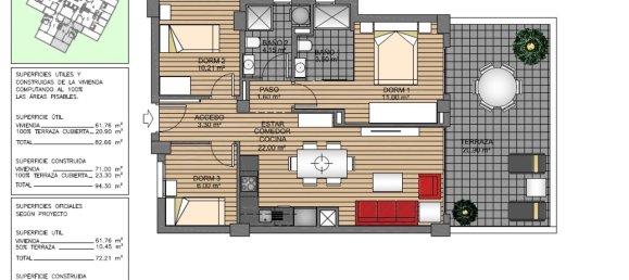 3 chambres Appartement à La Zenia, Spain No. 3600 29