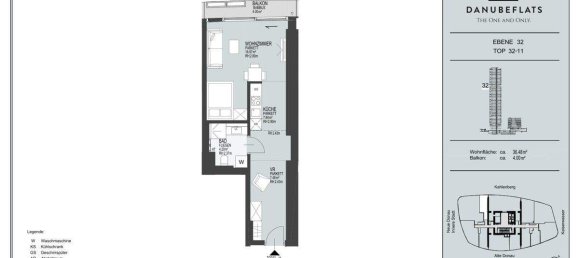 Студия в Вена, Австрия № 151607 2