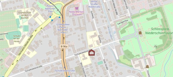 3 rooms Apartment in Niederschonhausen, Germany No. 92741 6