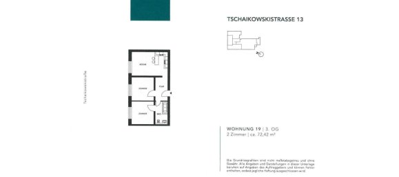 3 rooms Apartment in Niederschonhausen, Germany No. 92741 7