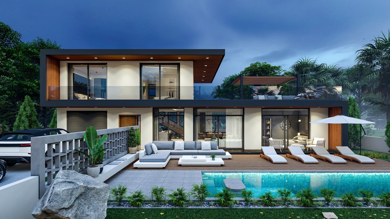 4 rooms Villa in Famagusta, Northern Cyprus No. 4889