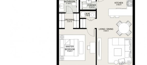 1 Schlafzimmer Wohnung in Mohammed Bin Rashid City, UAE, Nr. 63 11