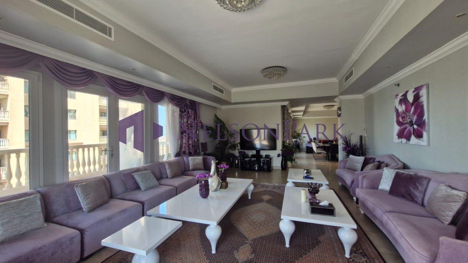 Квартира с 3 спальнями в Доха, Катар № 2060