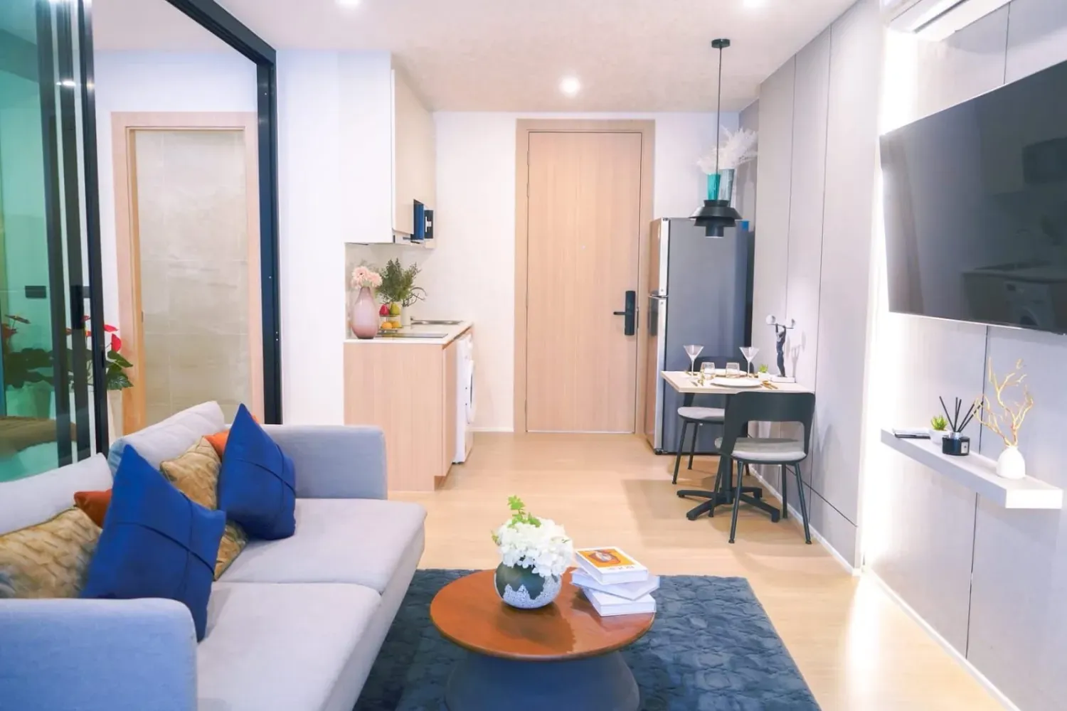 Apartamento com 1 quarto em condomínio em Naithon Beach, Thailand N.º 81072