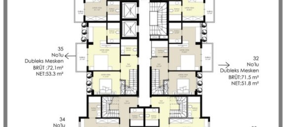 Appartement 2+1 à Alanya, Turkey No. 13626 11