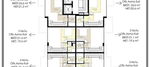 Appartement 2+1 à Alanya, Turkey No. 13626 28