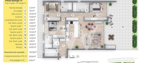 Edificio de 3 dormitorios en Funchal, Portugal No. 145773 5