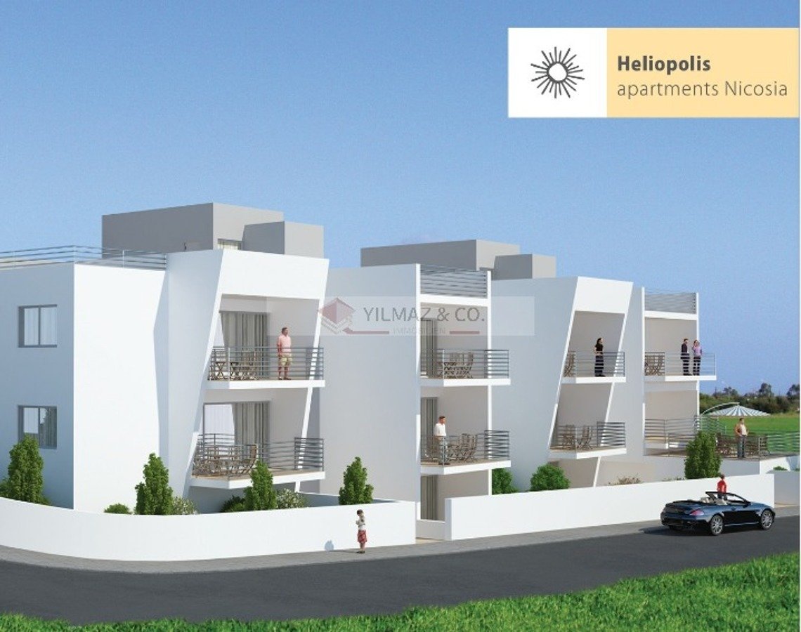 2 rooms Apartment in Nicosia, Cyprus No. 23749