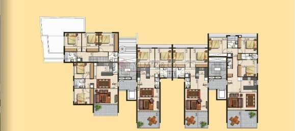 2 rooms Apartment in Nicosia, Cyprus No. 23749 4