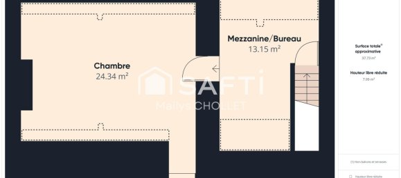 1 chambre Maison à Chambourg-sur-Indre, France No. 273163 9