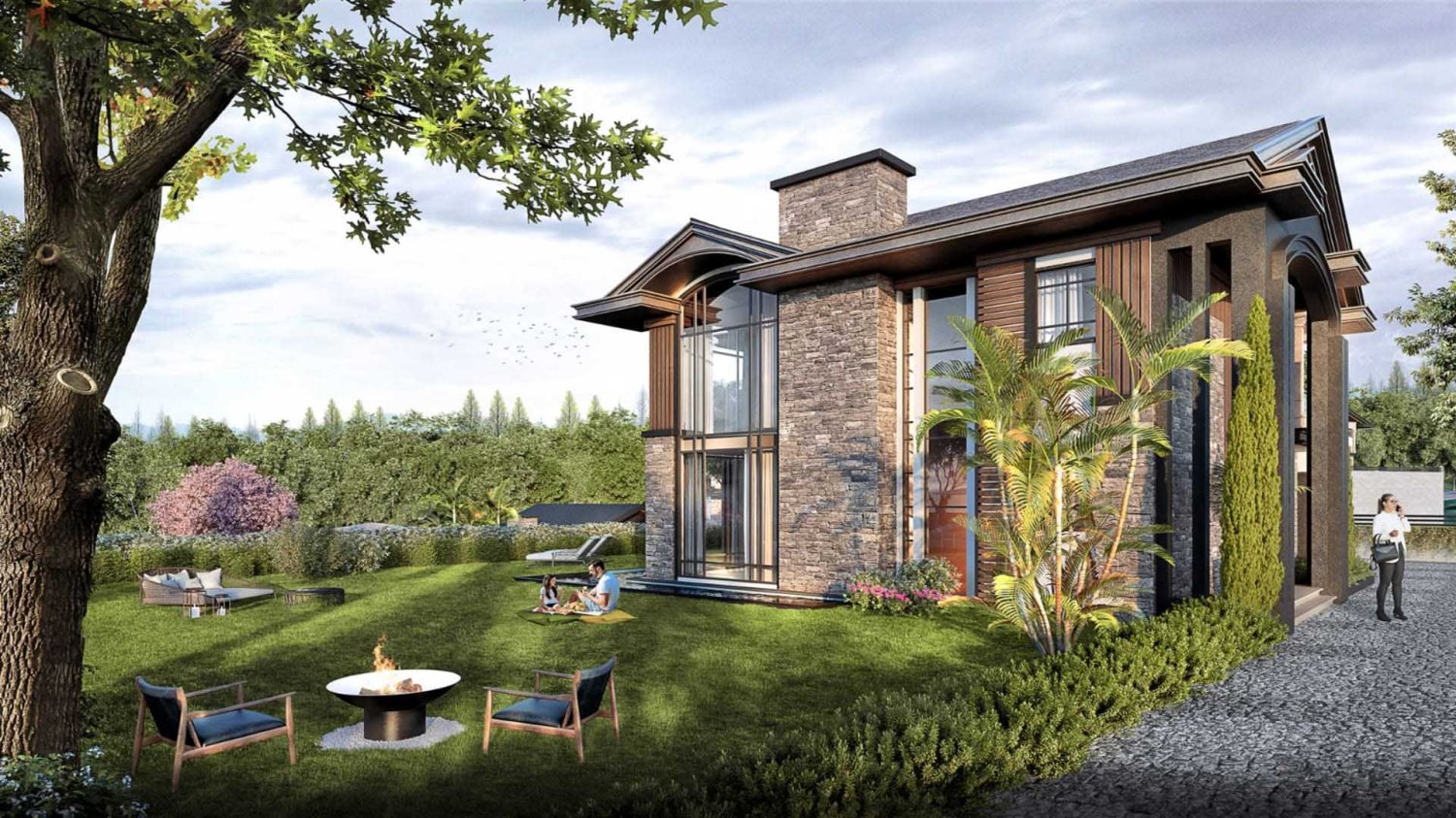 Villa de 4+1 en Zeray Kirsal Sapanca, Sapanca, Turkey No. 34977