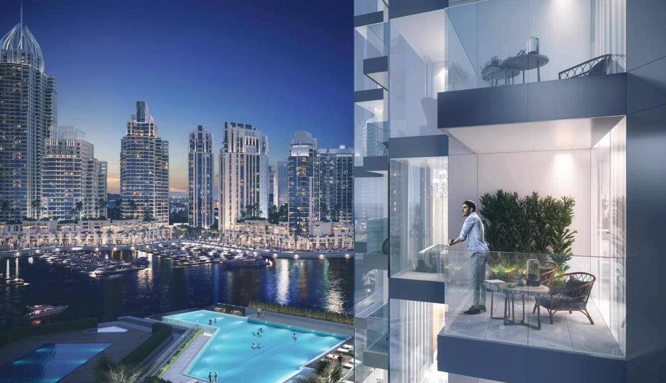 Студия в Дубай Марина, ОАЭ № 121411