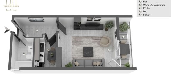 Studio à Frankfurt am Main, Germany No. 357334 7