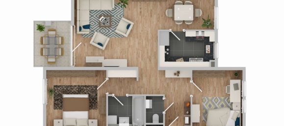 2 chambres Appartement à Ludwigsburg, Germany No. 314845 13