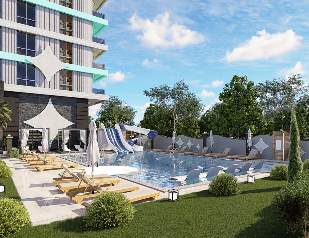 Apartment 1+1 in Alanya, Turkey No. 19687