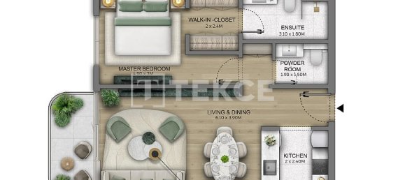 3 bedrooms Apartment in Dubai, UAE No. 65653 19