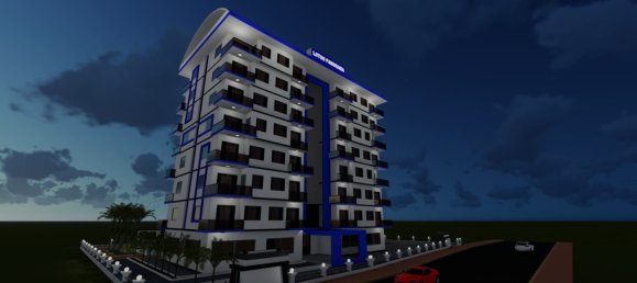 Apartamento 1+1 em Lotus Panorama, Avsallar, Turkey N.º 36811 2