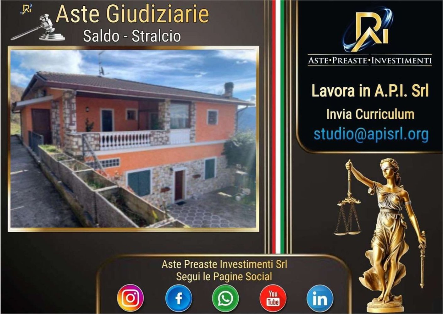 7 rooms Apartment in Subiaco, Italy No. 189918